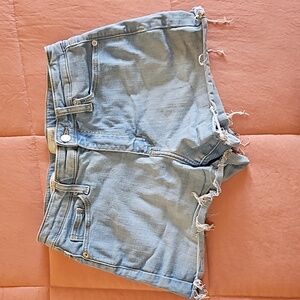 Universal Thread Goods Co. High Rise Midi Denim Shorts
